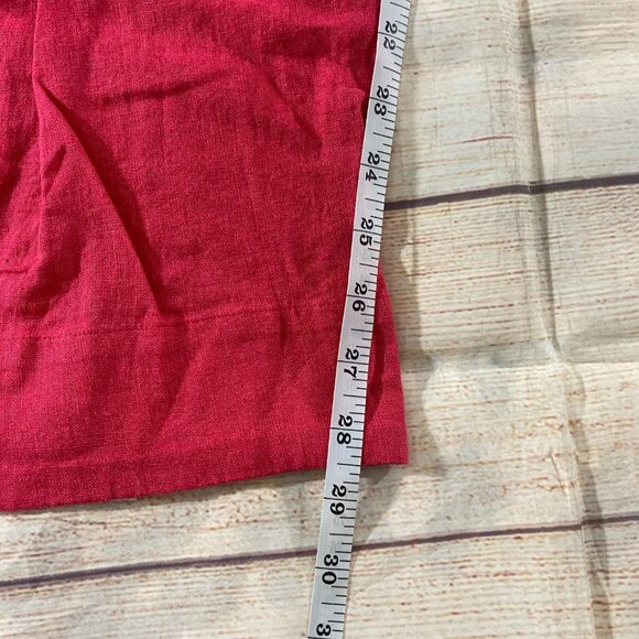 NWT Abercrombie & Fitch Women's Pink Wide Leg Casual Pants - XL R - Picture 5 of 15